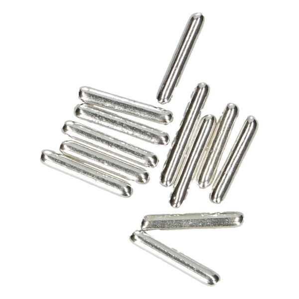 Zuckerdekoration - Metallic Sugar Rods XL - Silber - 70g