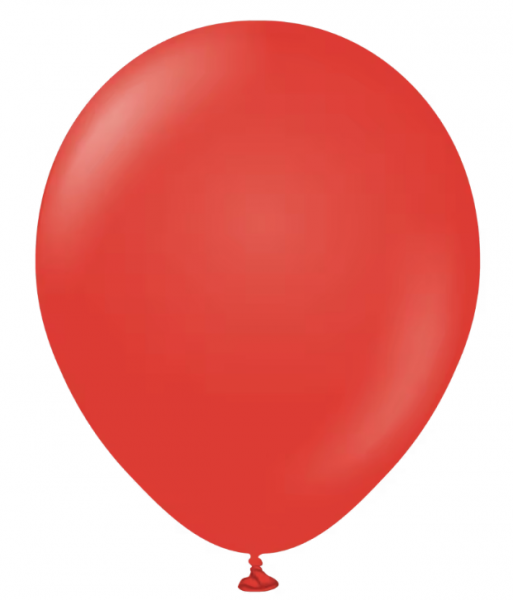 Profi Latexballon - Matt Rot - 30cm