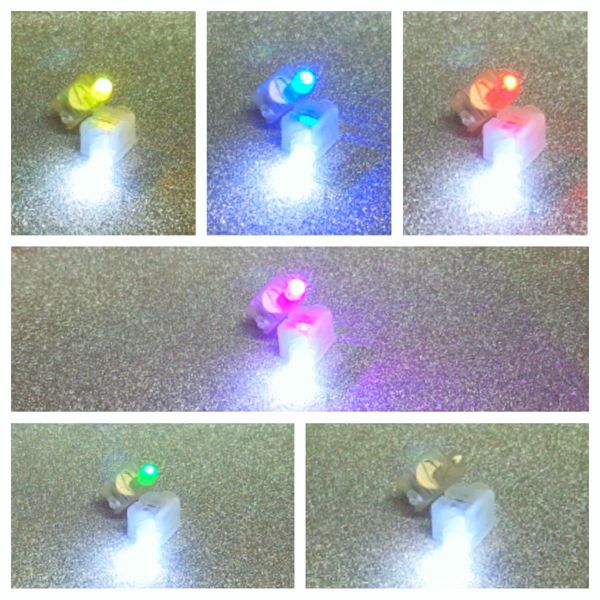 Ballon LED - Bunt 1Stk.