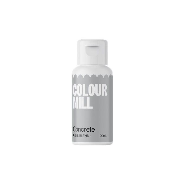 Colour Mill - Next Generation - Öl Basis - Lebensmittelfarbe - Concrete - 20ml