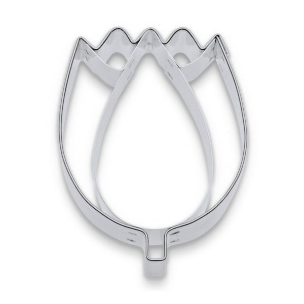 Ausstecher - Edelstahl - Tulpe - 6cm