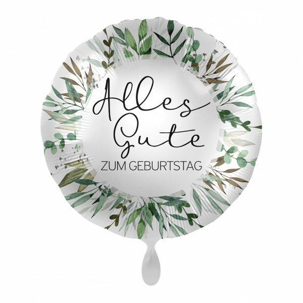 Folienballon-Alles Gute zum Geburtstag-Ø 43cm
