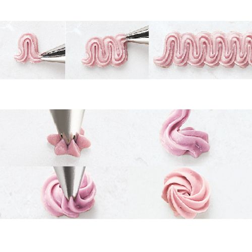 Wilton Spritztülle 16 "Stern"