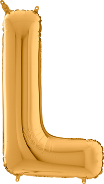 Folienballon - L - Gold - 66cm