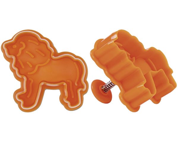 Ausstecher mit Auswurf - Kunsstoff - Löwe - 6cm
