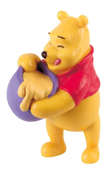 Bullyland Figur - Winnie Puuh mit Honigtopf - 6.5cm