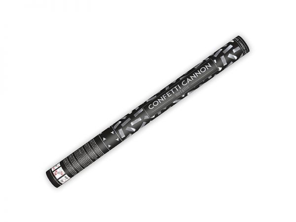 Konfettikanone - Folie - Silber - 40cm