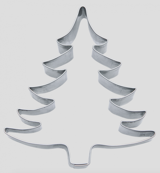 Ausstecher - Edelstahl - Weihnachten - Tannenbaum - 7.5cm
