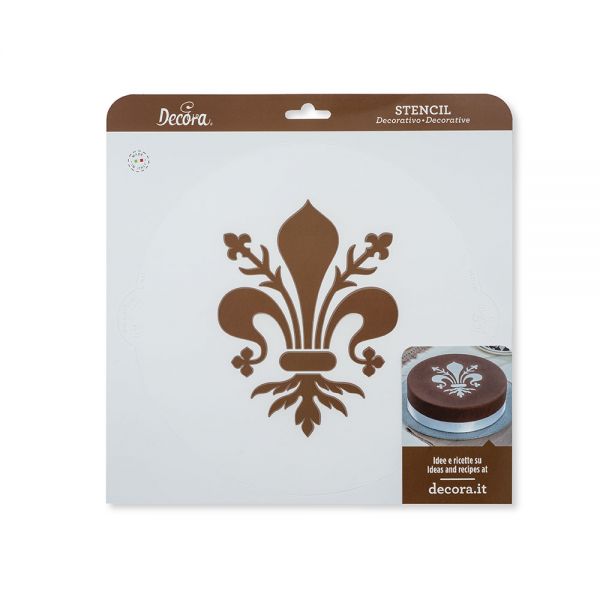 Schablone - Stencil - Lily - Ø 25cm