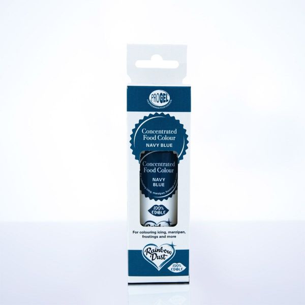 RD ProGel® Lebensmittelfarbe Pastenfarbe Navy Blue/Blau - 25g