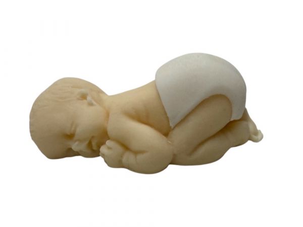 Zuckerdekoration - Baby mit Windel - 5,5cm