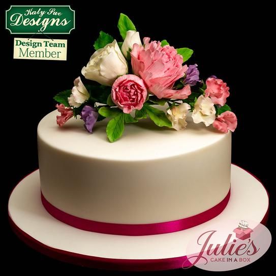 KatySue - Silikonform - Pfingstrosen Blätter - Veiner