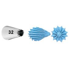 Wilton Spritztülle 32 "Stern"