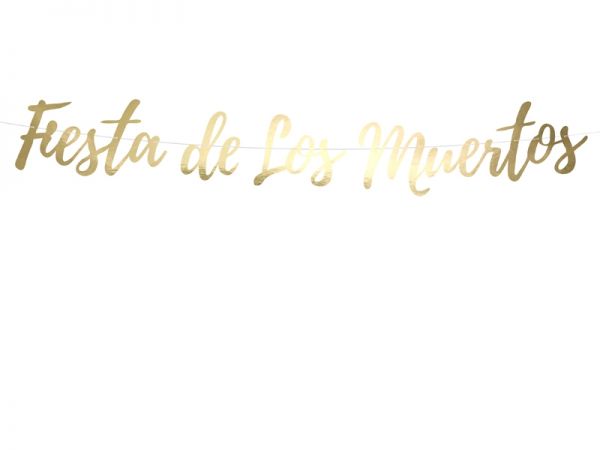 Banner/Girlande - Halloween - Fiesta de los muertos - 1.60cm