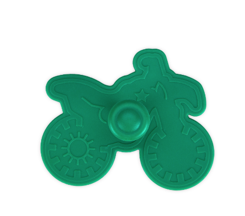 Ausstecher mit Auswurf - Kunststoff - Motorad/Motocross - 8cm