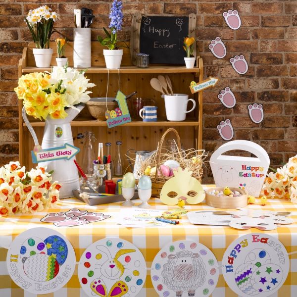 Osterkörbchen zum selbst bemalen 4 Stück