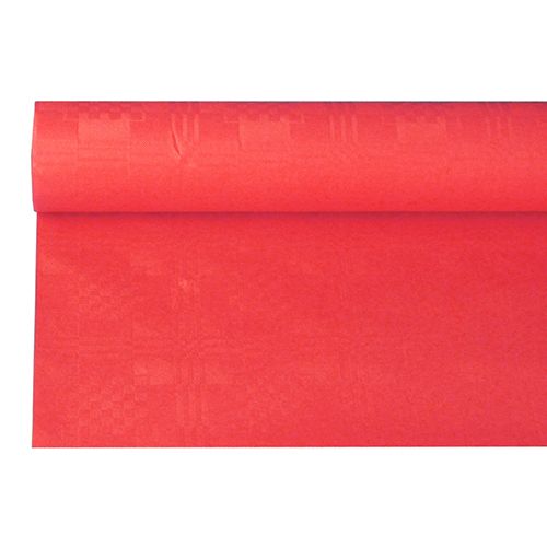 Tischdecke - Papier - Rolle - Rot - 1.20x6m