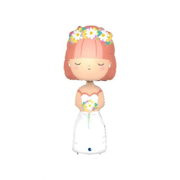 Folienballon - Hochzeit/Wedding- Braut - 136cm