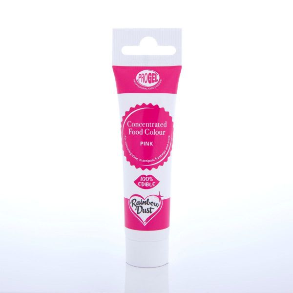 RD ProGel® Lebensmittelfarbe Pastenfarbe Pink/Rosa - 25g