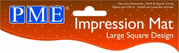 PME Prägematte Quadrate