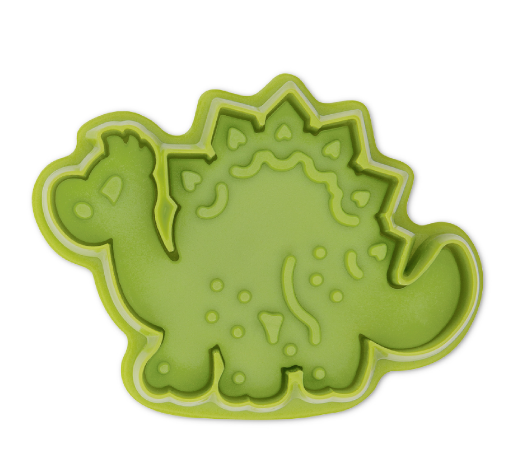 Ausstecher mit Auswurf - Kunststoff - Dinosaurier - 7cm