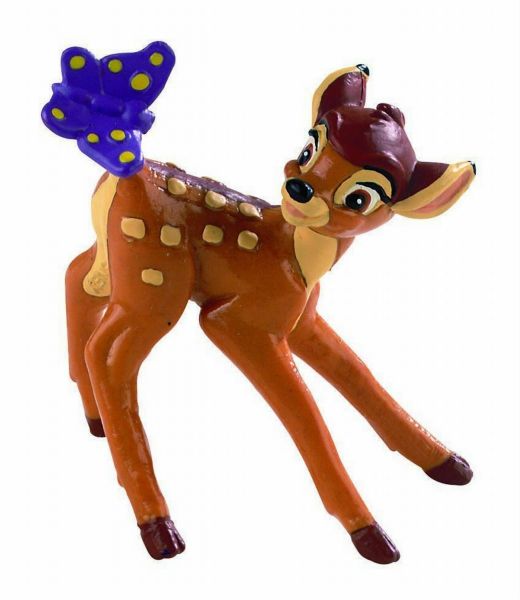 Bullyland Figur - Bambi mit Schmetterling - ca. 5cm