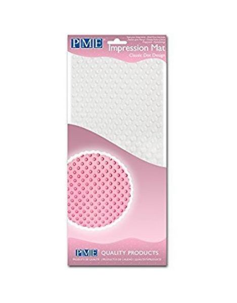 PME Impression Mat Classic Dot Design / Prägematte Punkte