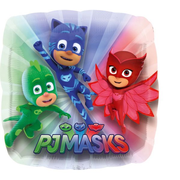 Folienballon - PJ Masks - Eckig - 71cm
