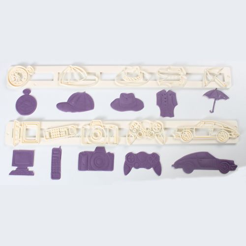 FMM Ausstecher / Tappits "Männer Accessoires" 2 Teilig