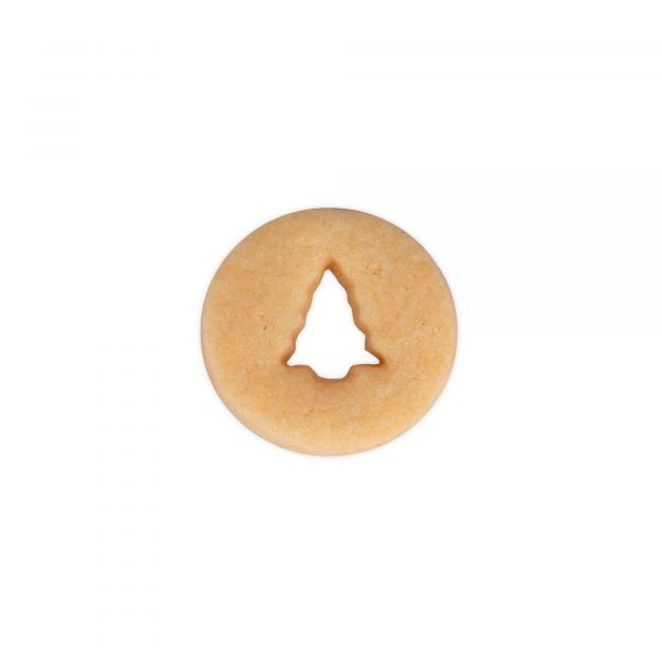 Städter - Ausstecher - Tannenbaum in Ring mini - Edelstahl - 3cm