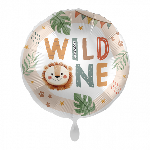 Folienballon-WILD ONE-Ø 43cm