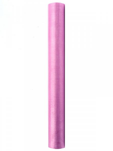 Organzarolle - Rosa - 36cm - 9m