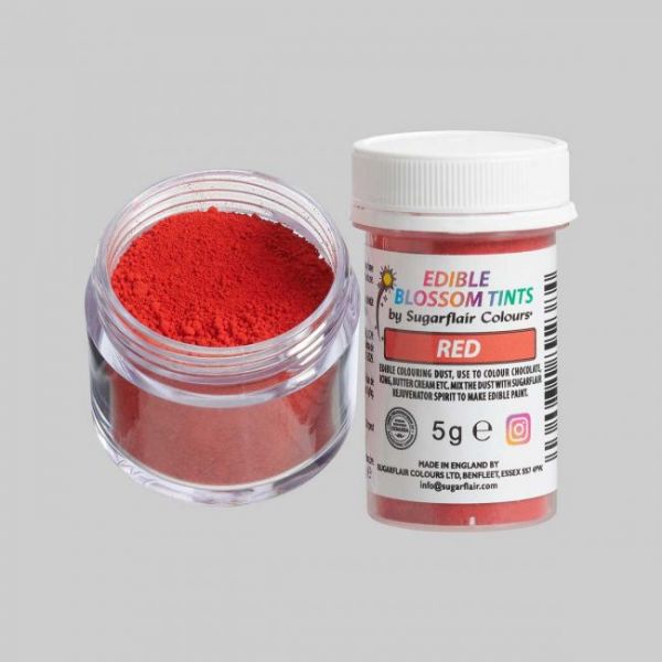 Sugarflair Blossom Tint Dust - Puderfarbe - Red - 5g