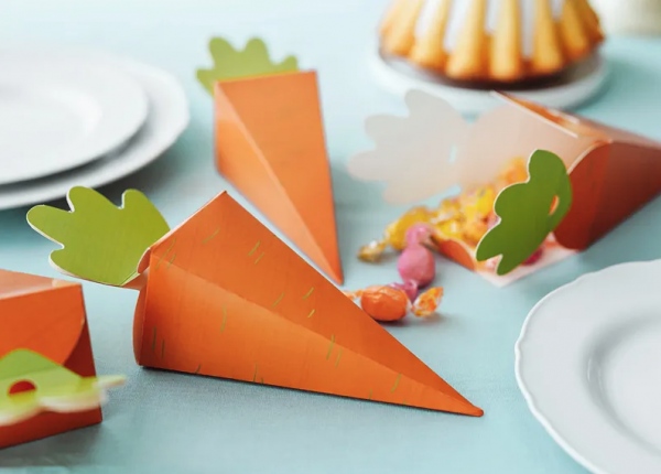 Oster Box - Karotte - Papier - 26.5cm - 6 Stück