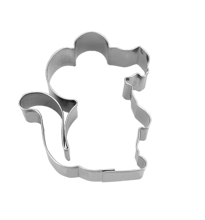 Ausstecher - Edelstahl - Maus - 5.5cm