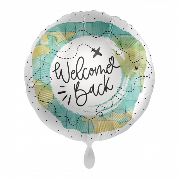 Folienballon-Welcome Back-Ø 43cm