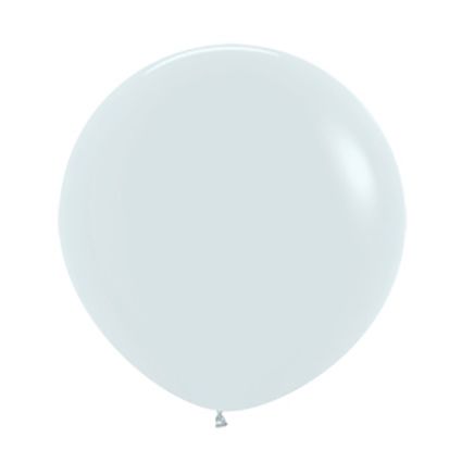 Profi Latexballon / matt weiß - 60cm