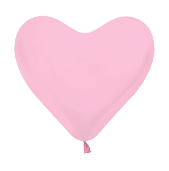 Profi-Latexballons - Herz - Rosa 30cm
