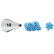 Wilton Spritztülle 16 "Stern"