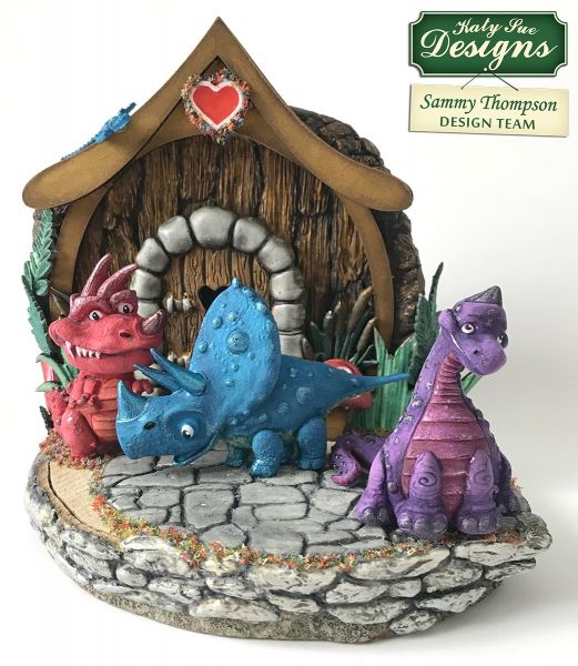 KatySue - Silikonform - Dinosaurier - Diplodocus