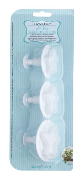 KC Ausstecher - Efeu - 3 Teilig