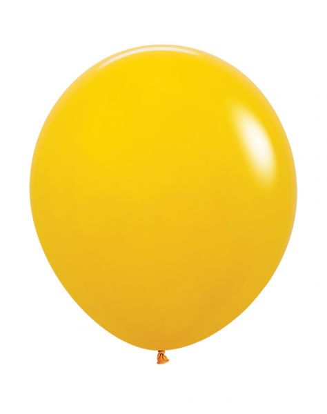 Profi Latexballon - Matt Honey Yellow - 45cm