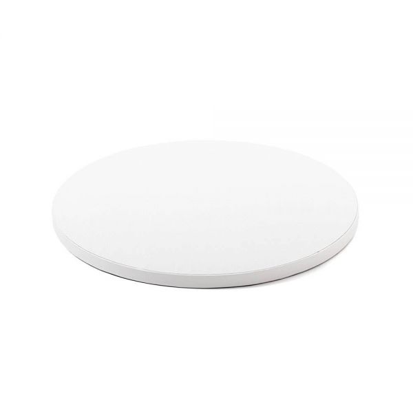 Cakeboard/Tortenplatte - Rund - weiß - 30cm h1.2