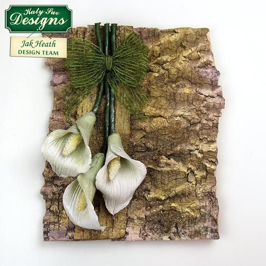 KatySue - Silikonform - Calla - Lilie - Tulpenblatt Veiner