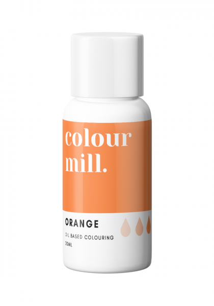 Colour Mill - Next Generation - Öl Basis - Lebensmittelfarbe - Orange - 20ml