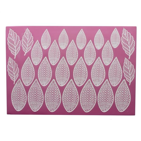 Cake Lace Silikonmatte für Essbare Tortenspitze "Fantasy Flower"