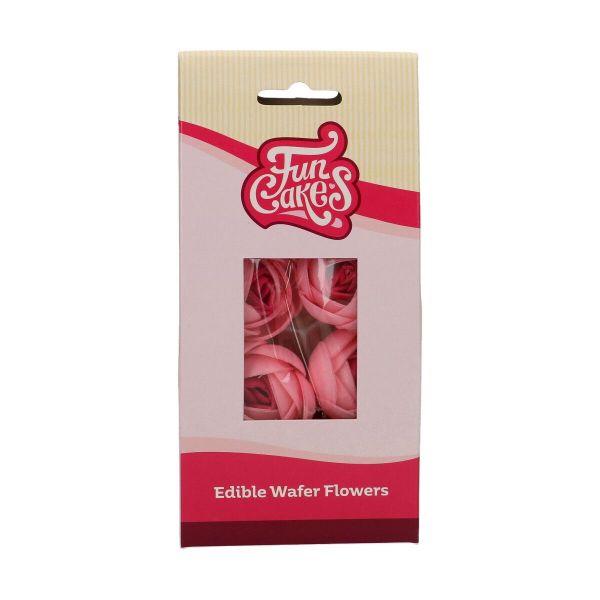 Esspapier Blumen Rose 6 Stück