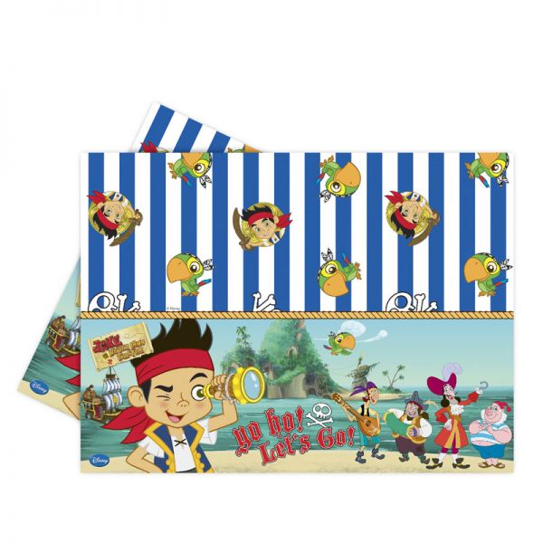 Tischdecke - Plastik - Jake und die Nimmerlandpiraten - 120x180cm