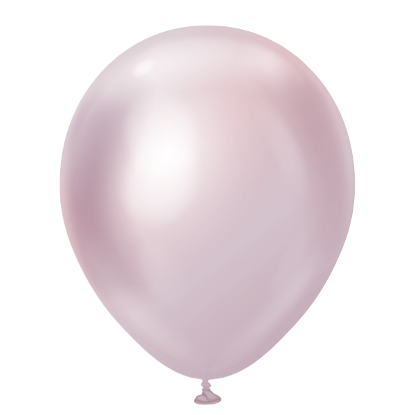 Profi Latexballon / Chrome Rosa - 12cm