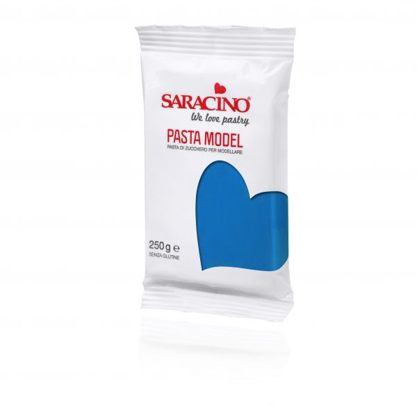 Saracino - Modellierpaste - Pasta Model - Blau - 250g